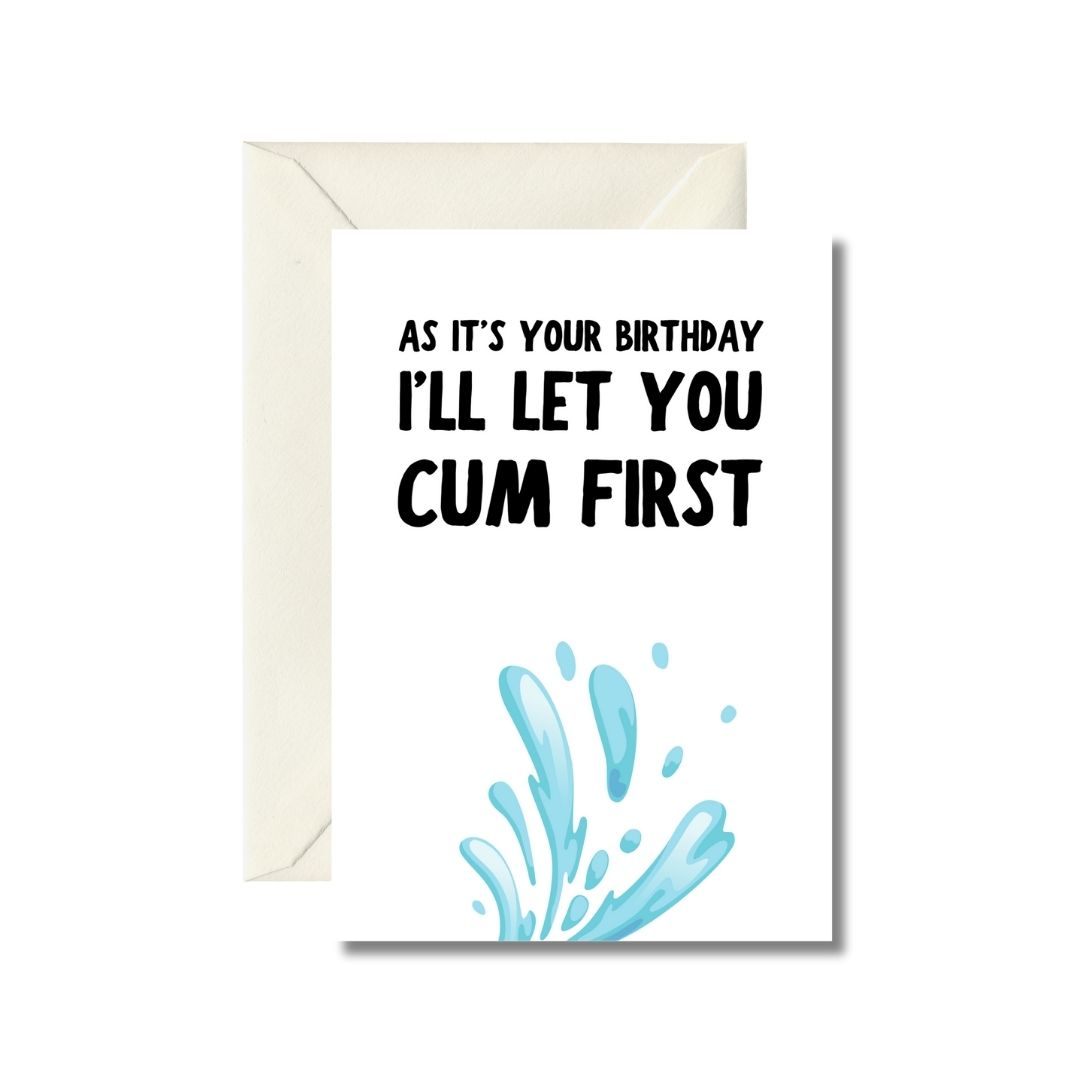 Birthday Splash Greeting Card