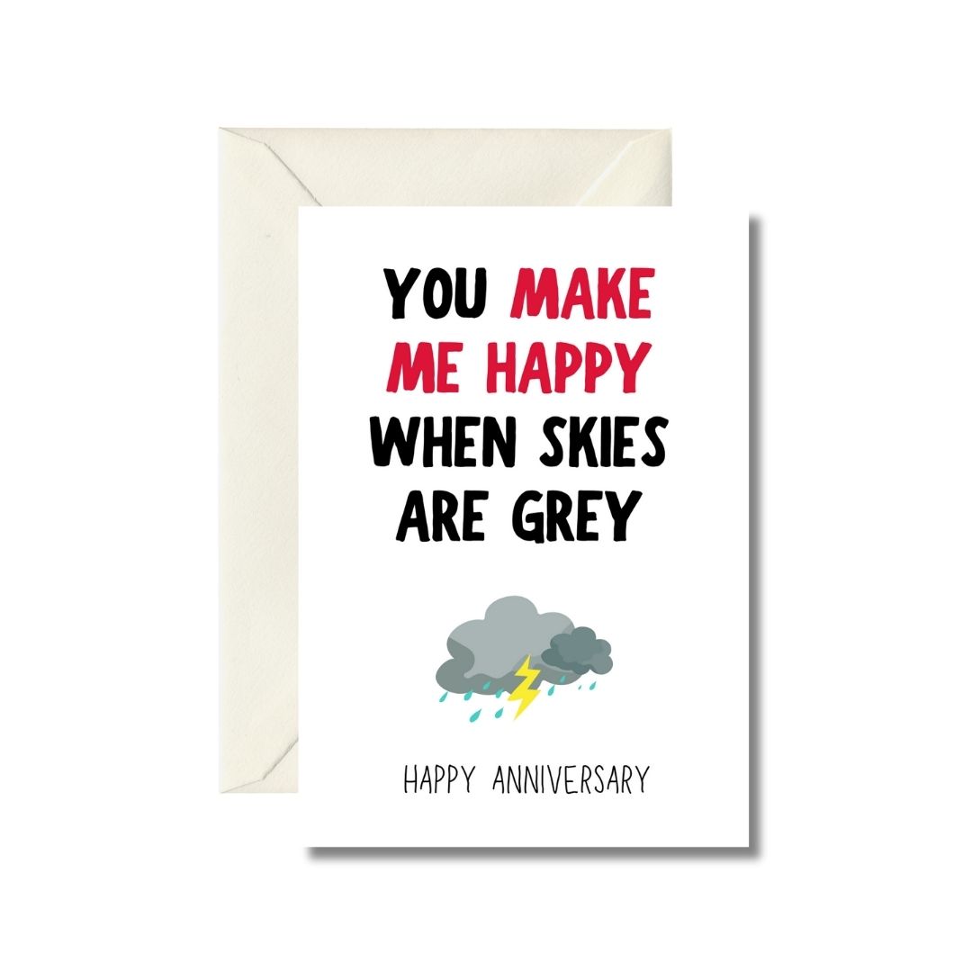 Happy Anniversary Greeting Card