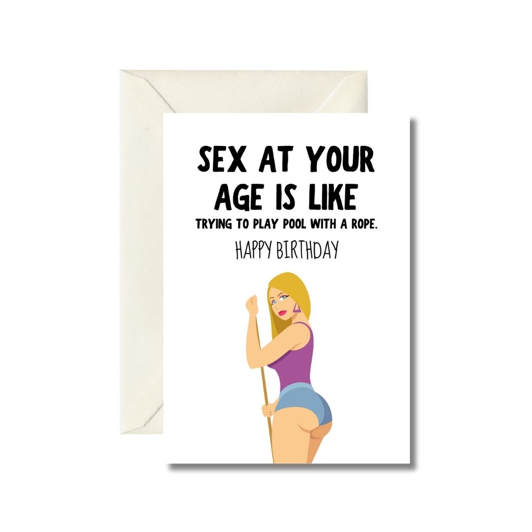 Funny Birthday Greeting Card