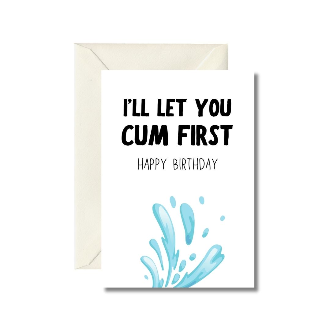 Humorous Adult Birthday Card