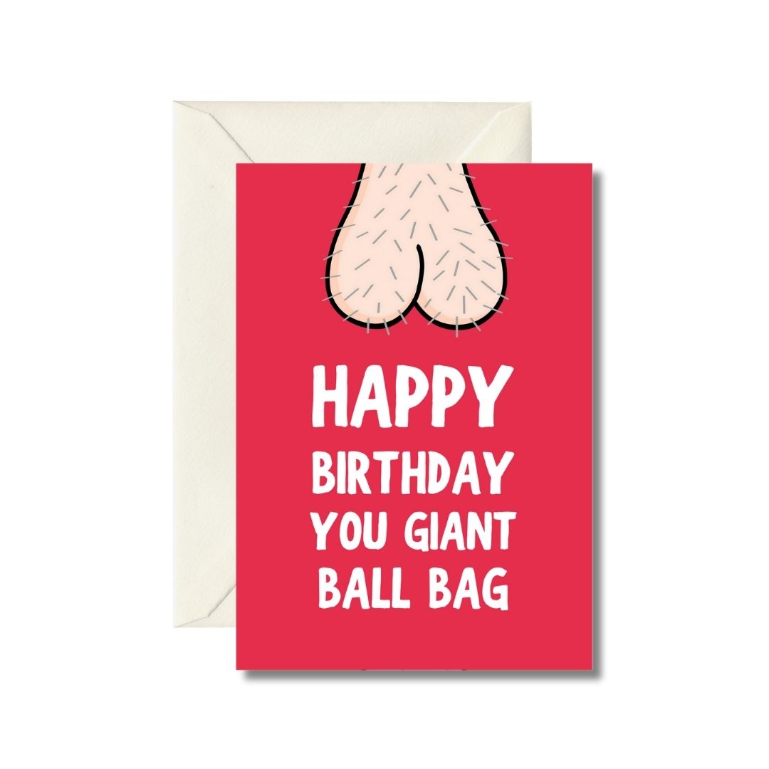 Humorous Birthday Greeting Card