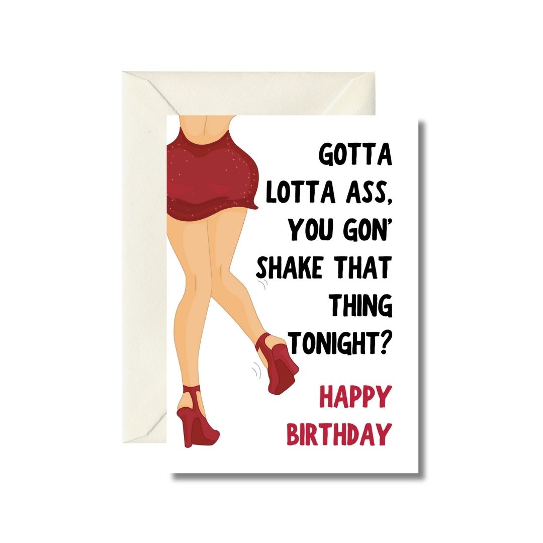 Fun & Flirty Birthday Card