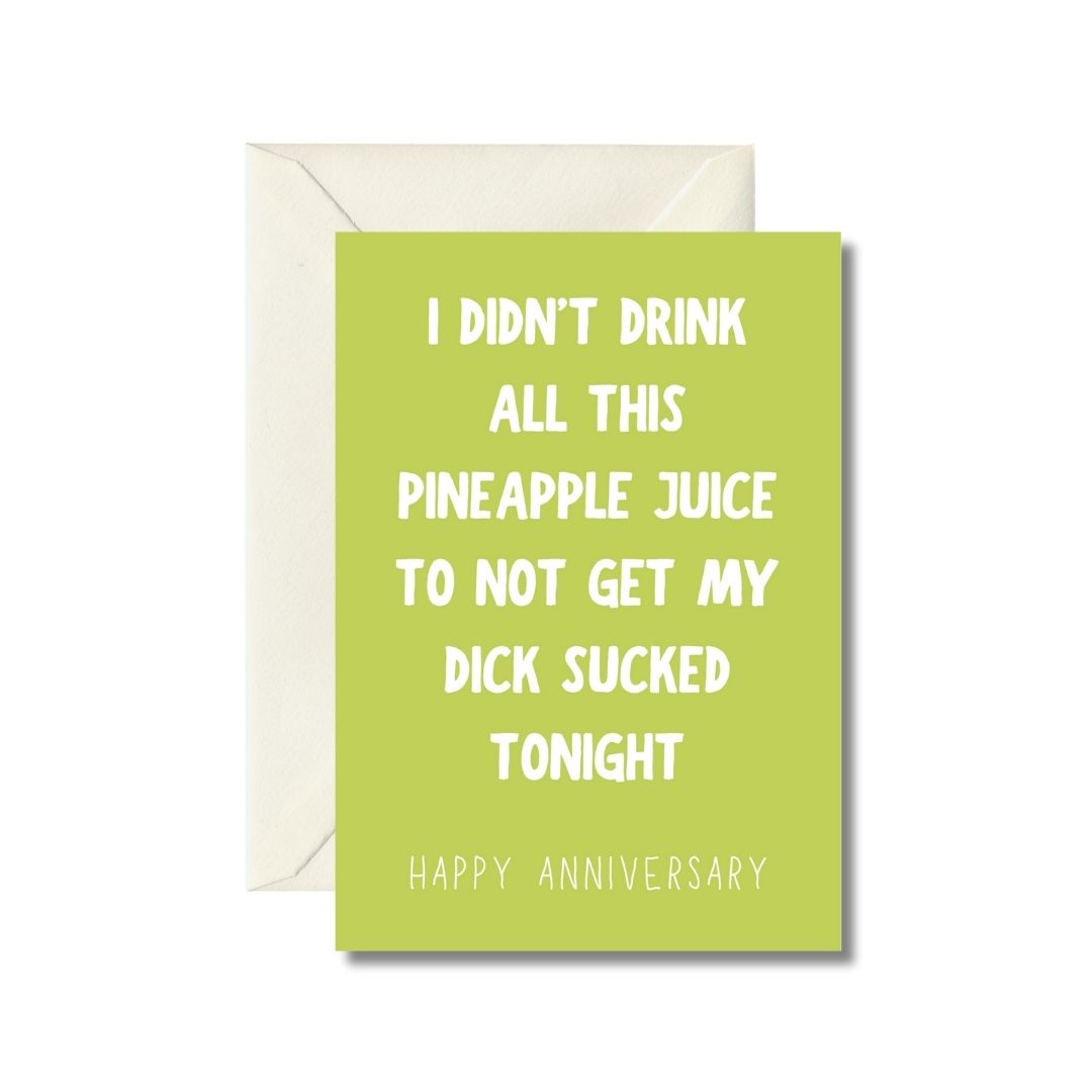 Bold Anniversary Card