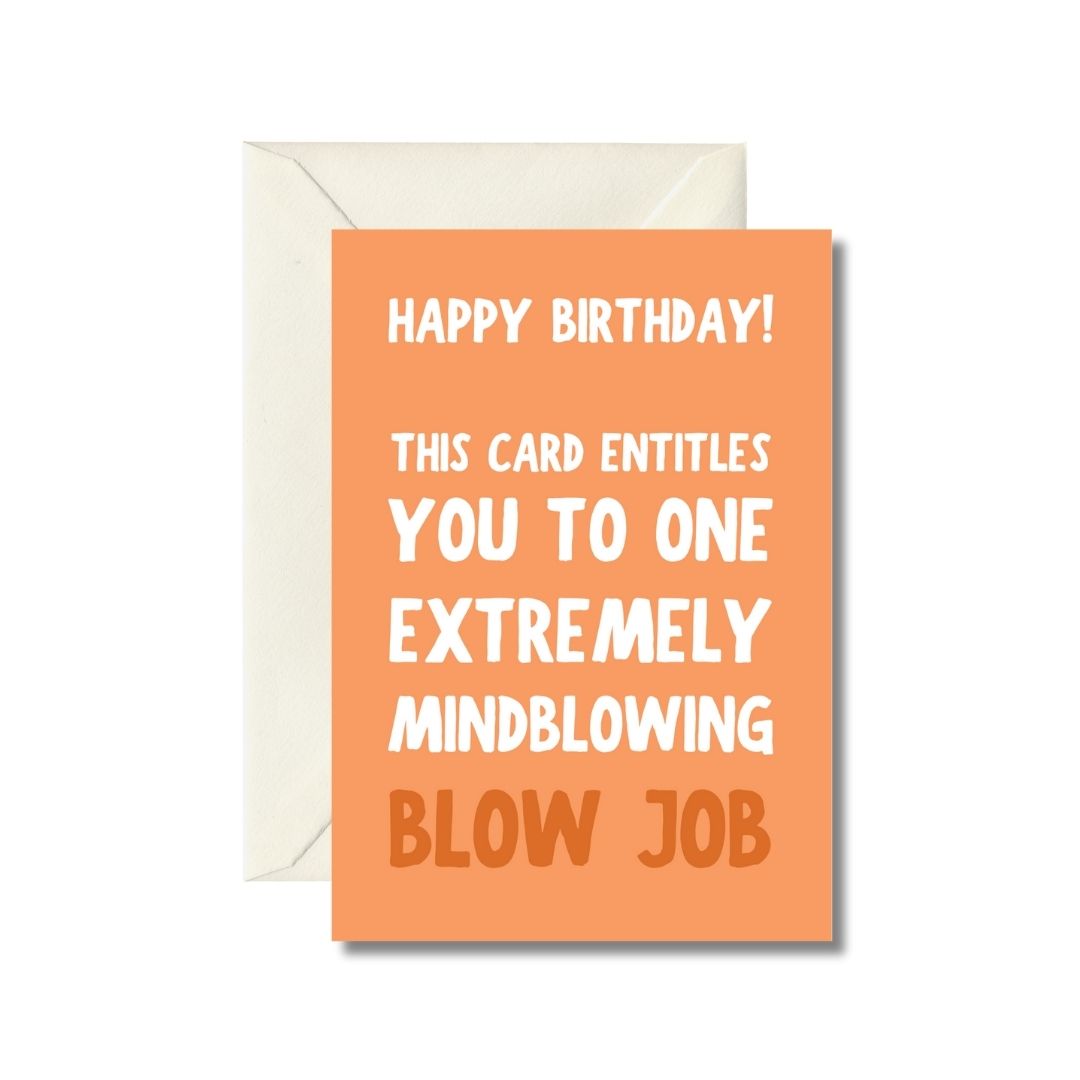 Cheeky Birthday Card