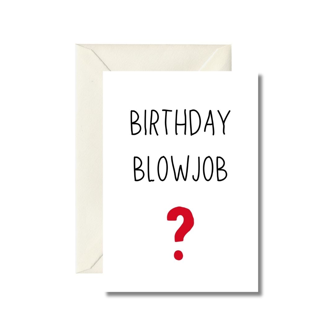 Cheeky Birthday Card