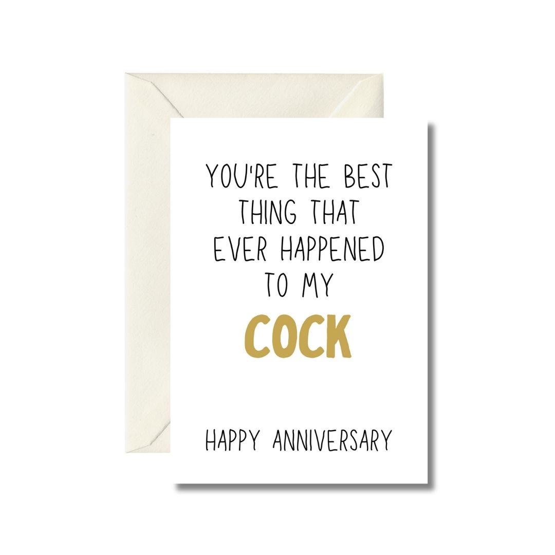 Humorous Anniversary Card