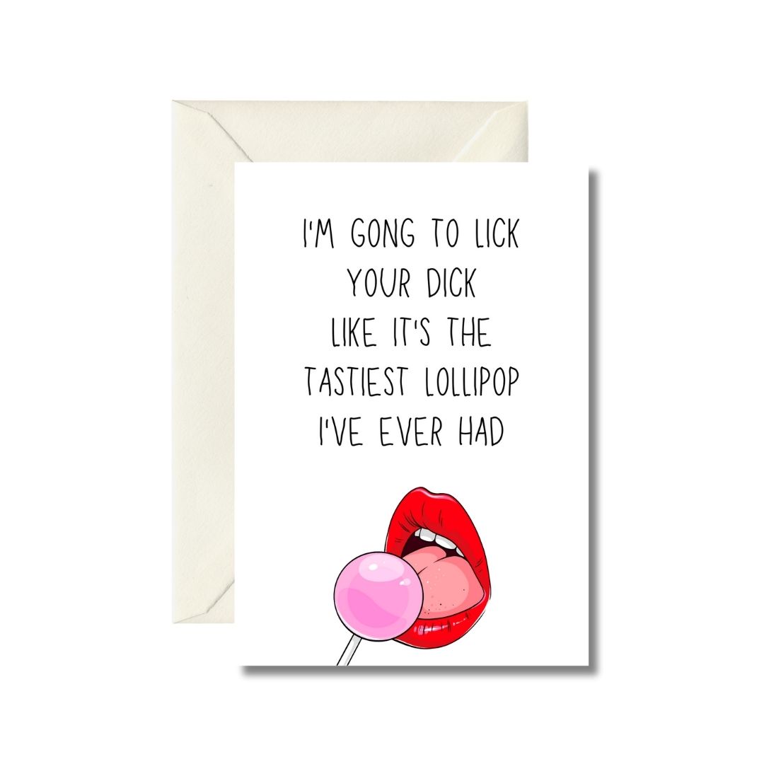 Naughty Greeting Card