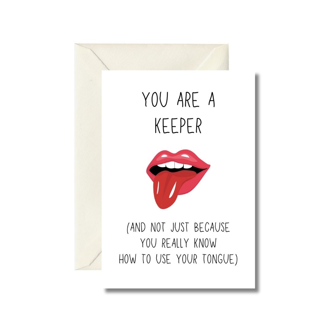 You Are a Keeper Greeting Card
