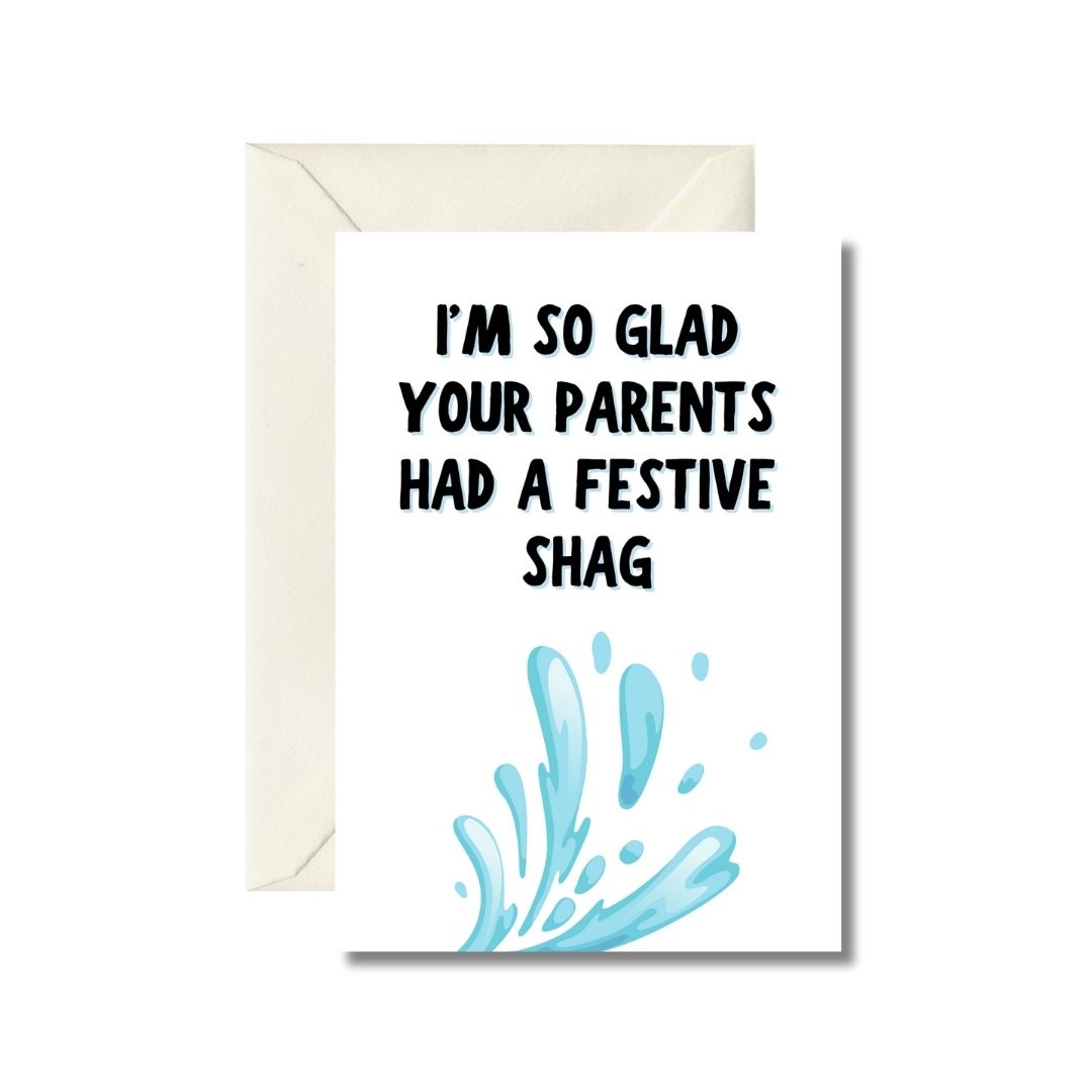I'm So Glad Your Parents Had A Festive Shag