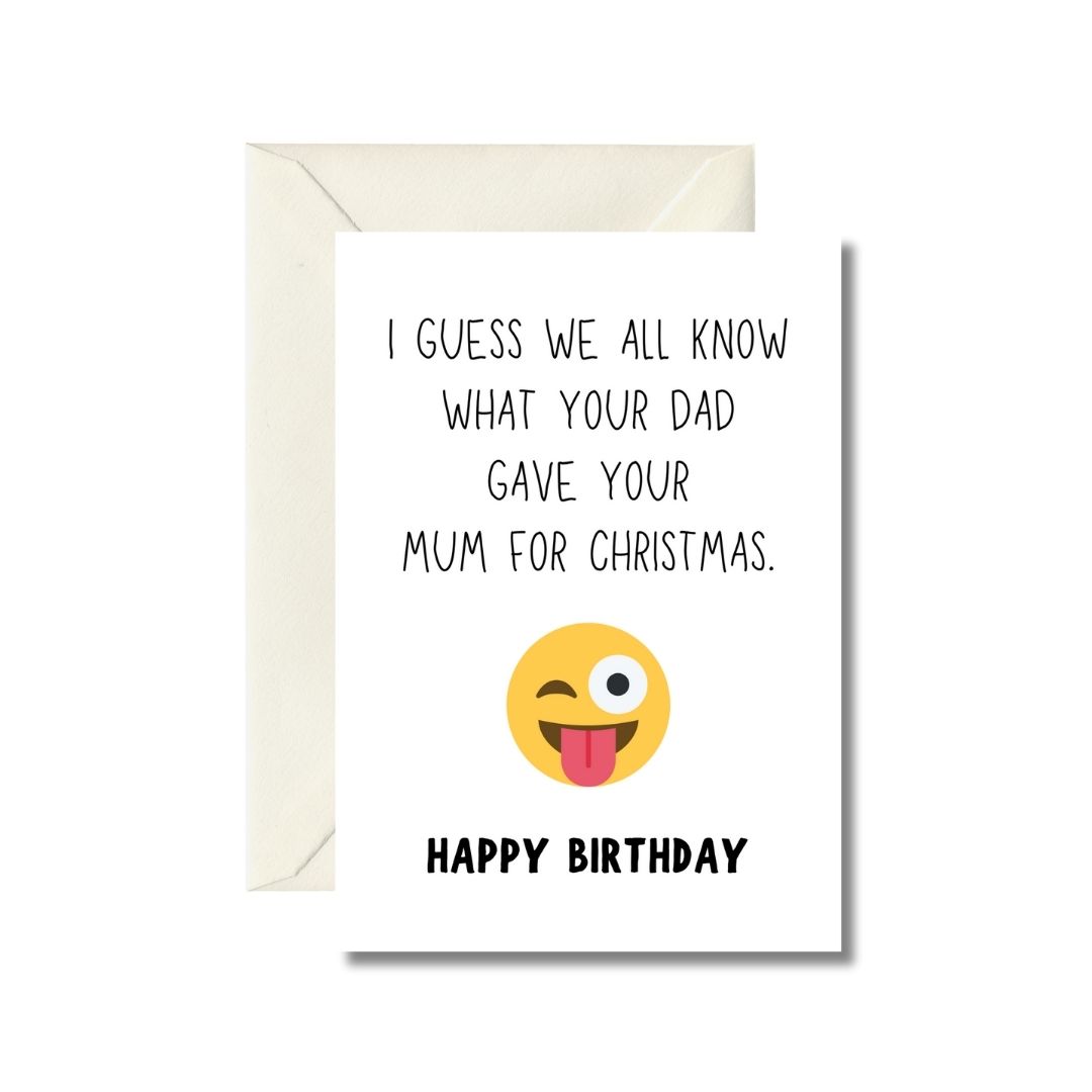 Funny Birthday Greeting Card