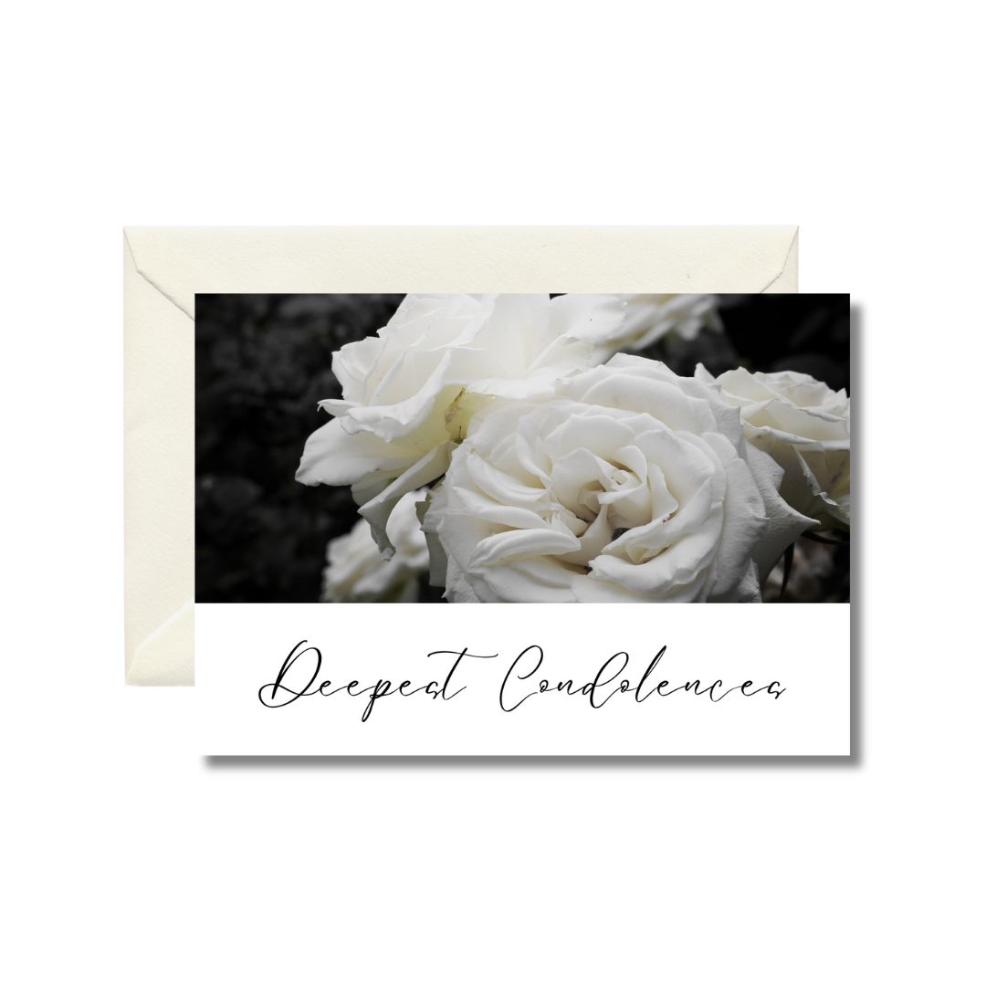 Deepest Condolences Greeting Card