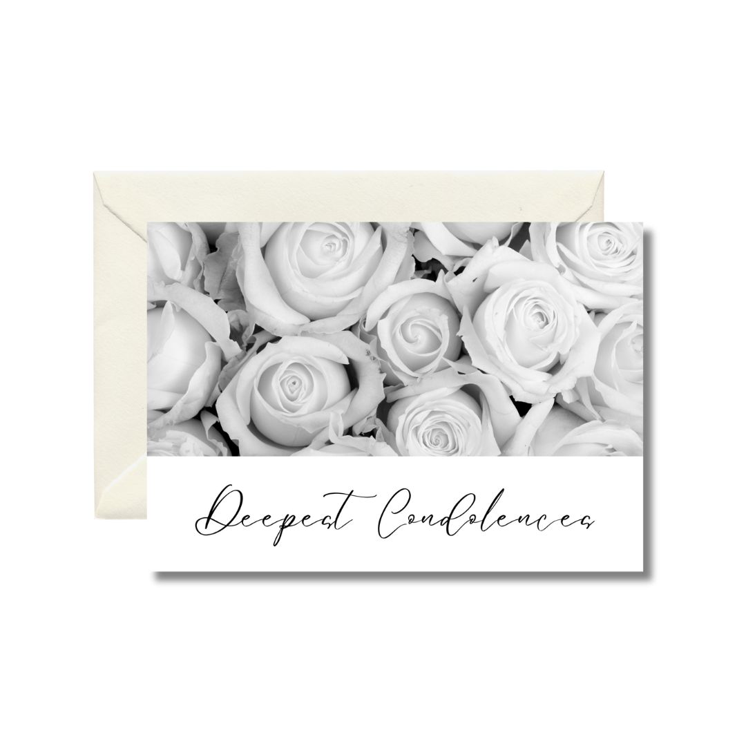 Deepest Condolences Greeting Card