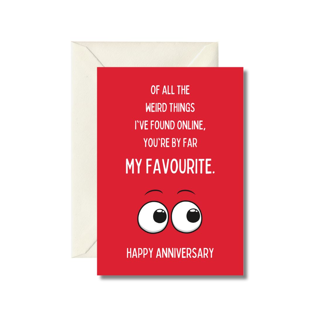 Funny Anniversary Greeting Card