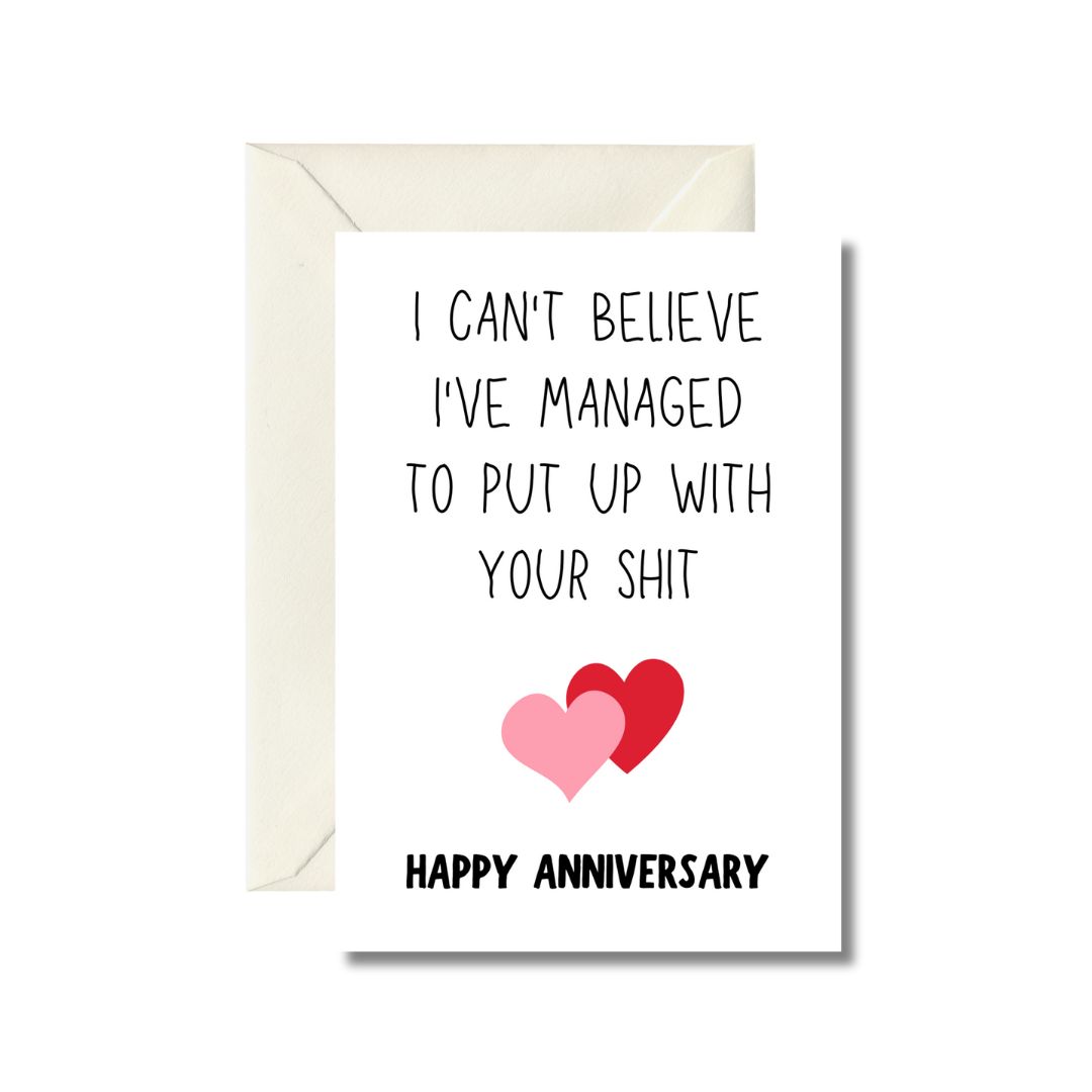 Humorous Anniversary Card