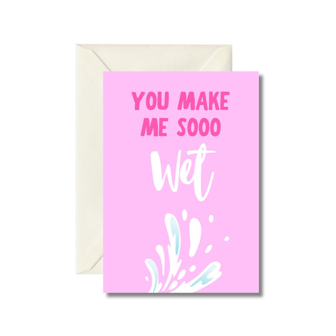 Playful Splash Greeting Card