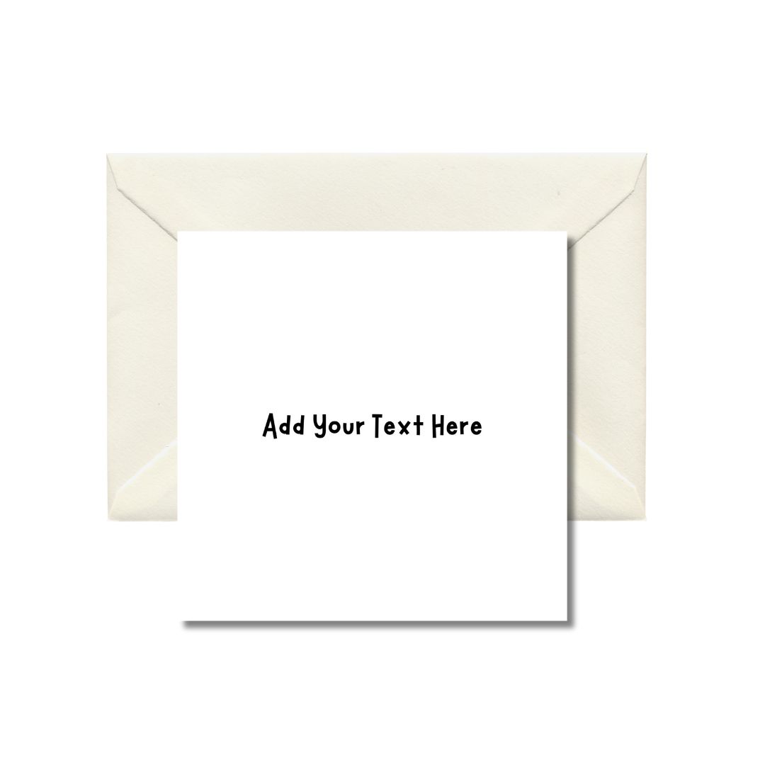 Congratulations Greeting Card with Graduation Caps – Image 1