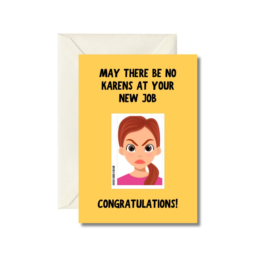 Karen Greeting Card