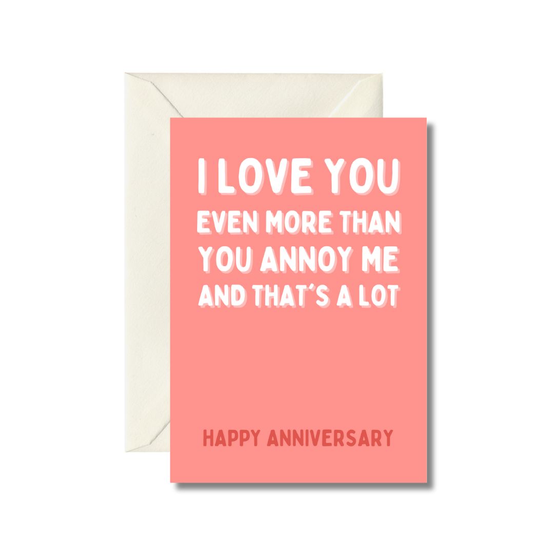 Funny Anniversary Card