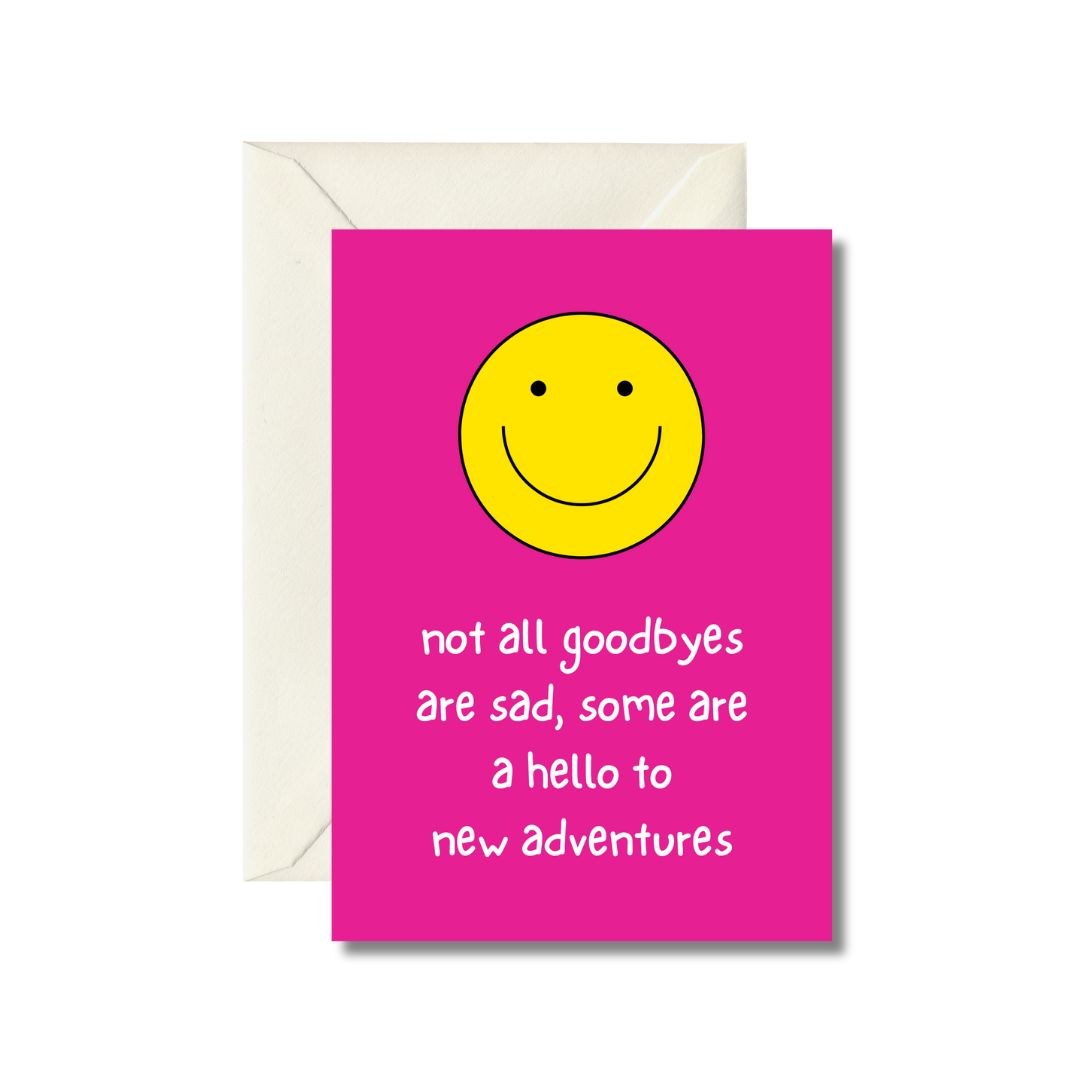 Smiley Face Adventure Greeting Card