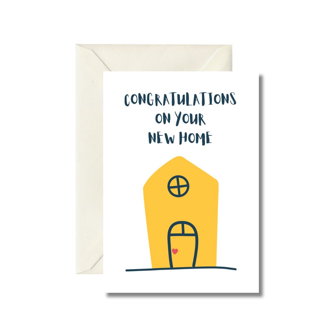 New Home Congratulations Card