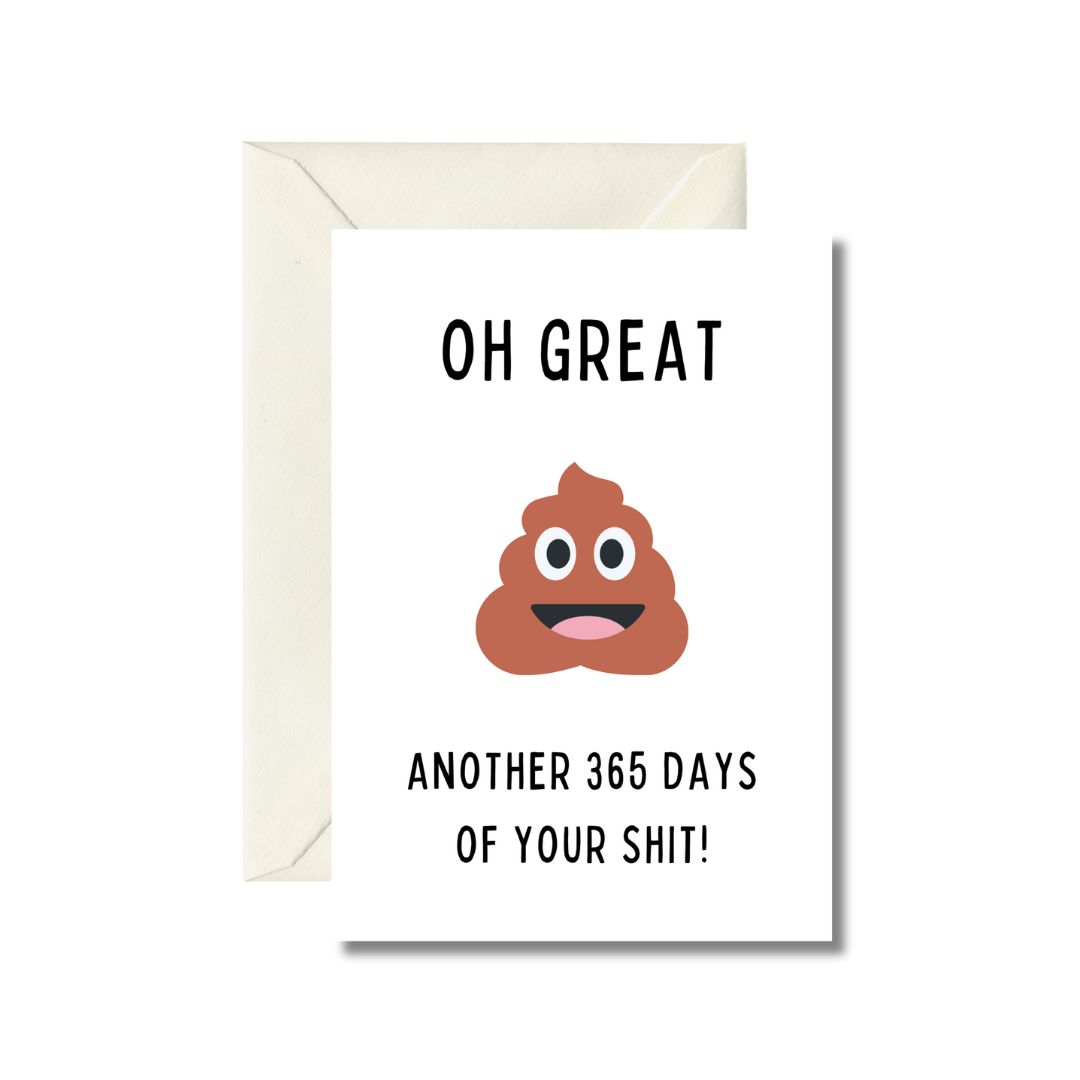 Sarcastic Birthday Card