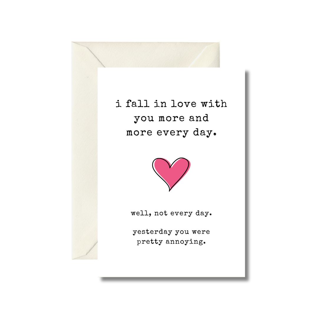Humorous Love Greeting Card
