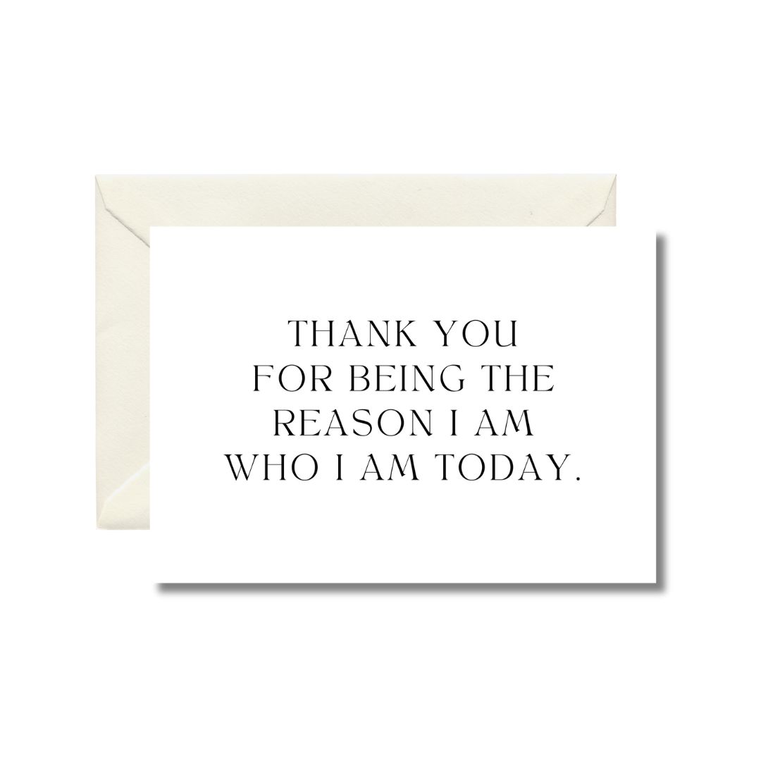 Thank You Greeting Card