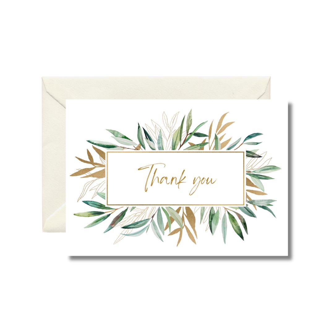 Elegant Thank You Card