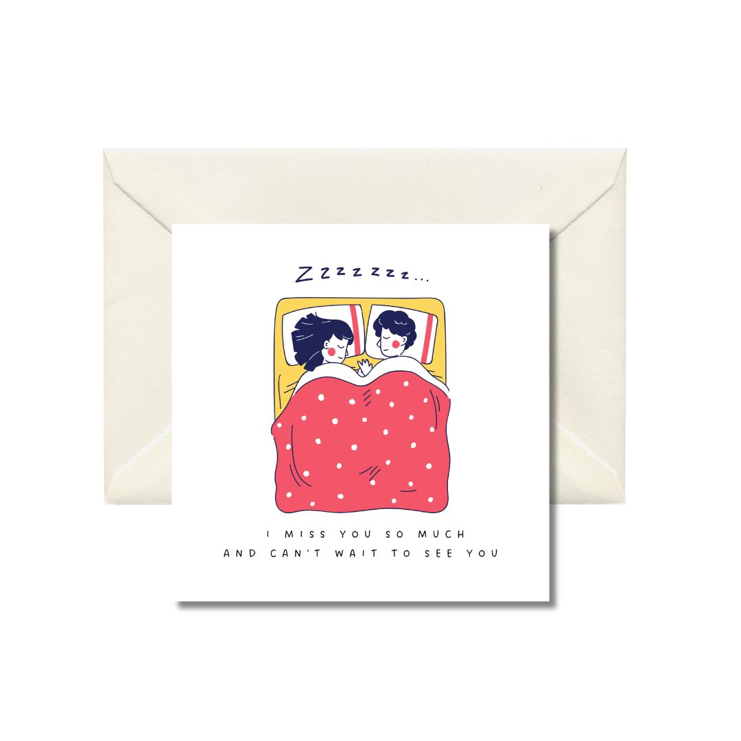 Miss You Greeting Card