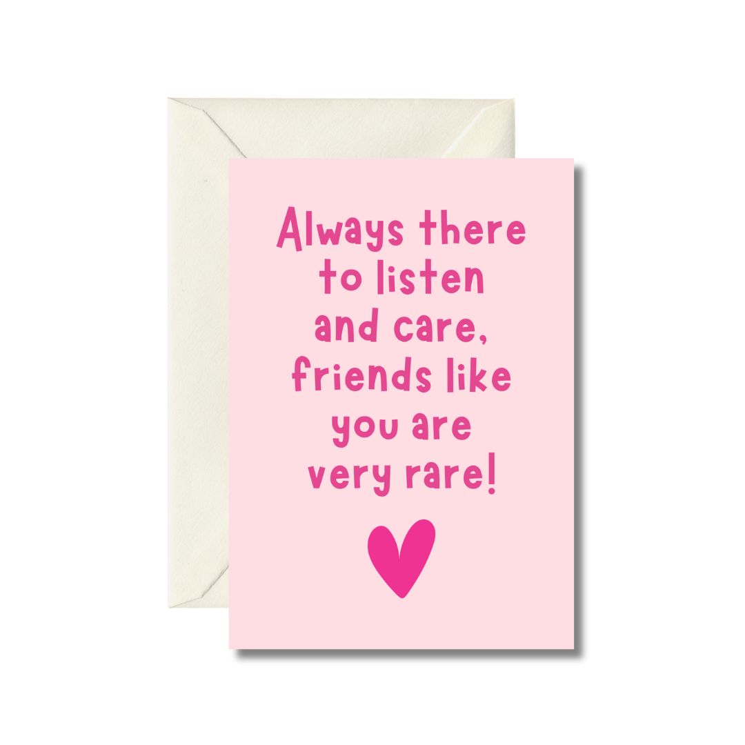 Friendship Appreciation Greeting Card