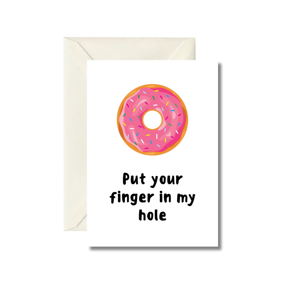 Donut Humor Greeting Card