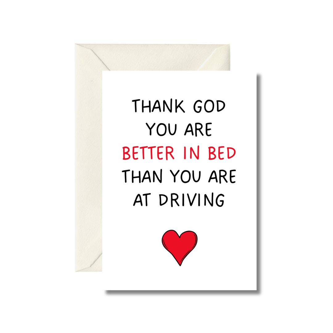 Humorous Love Greeting Card