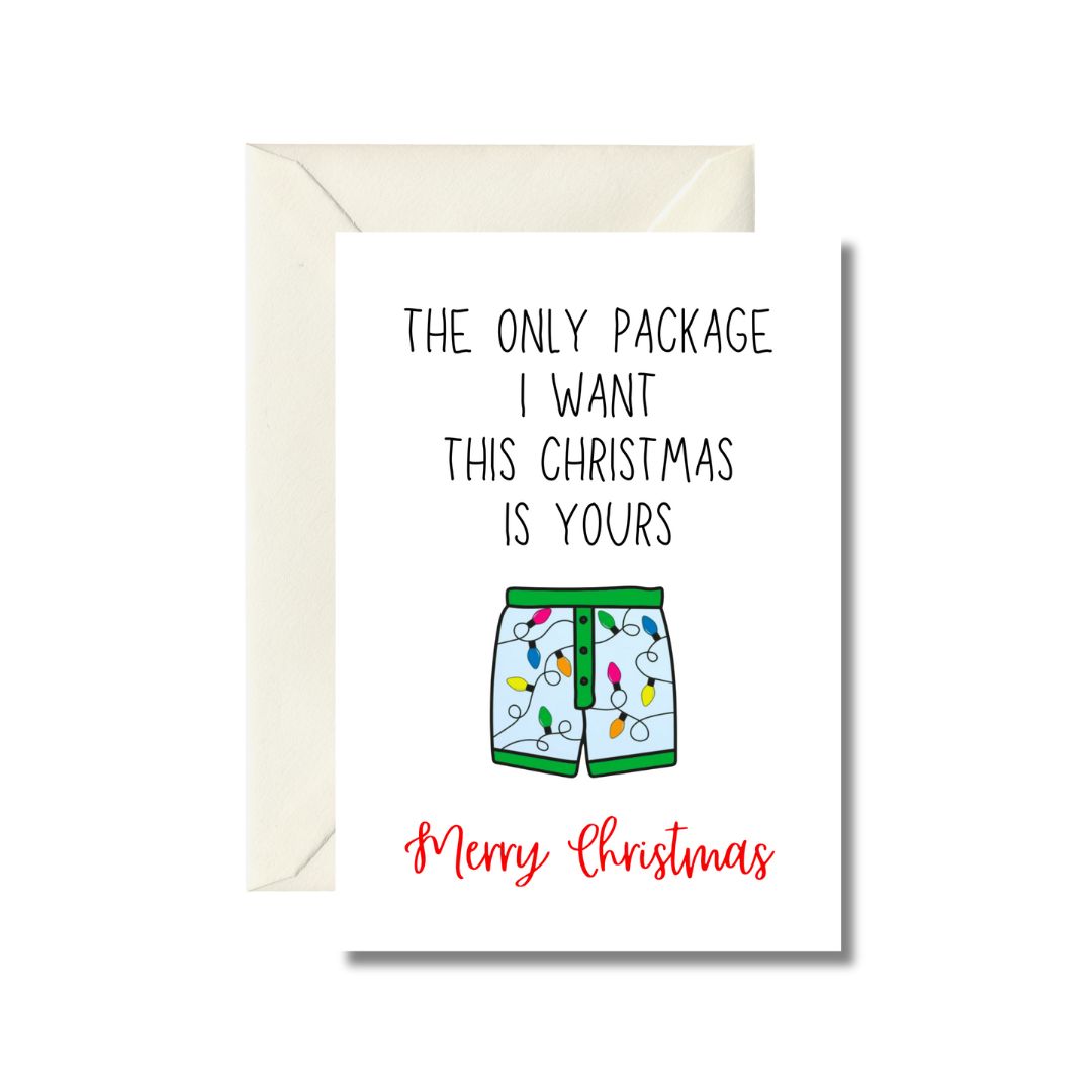 Christmas Greeting Card - Humorous Holiday Message