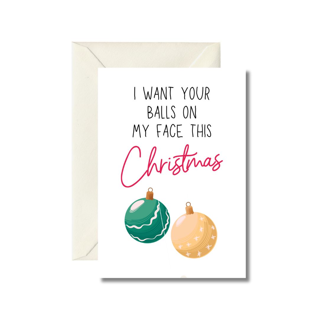 Cheeky Christmas Greeting Card