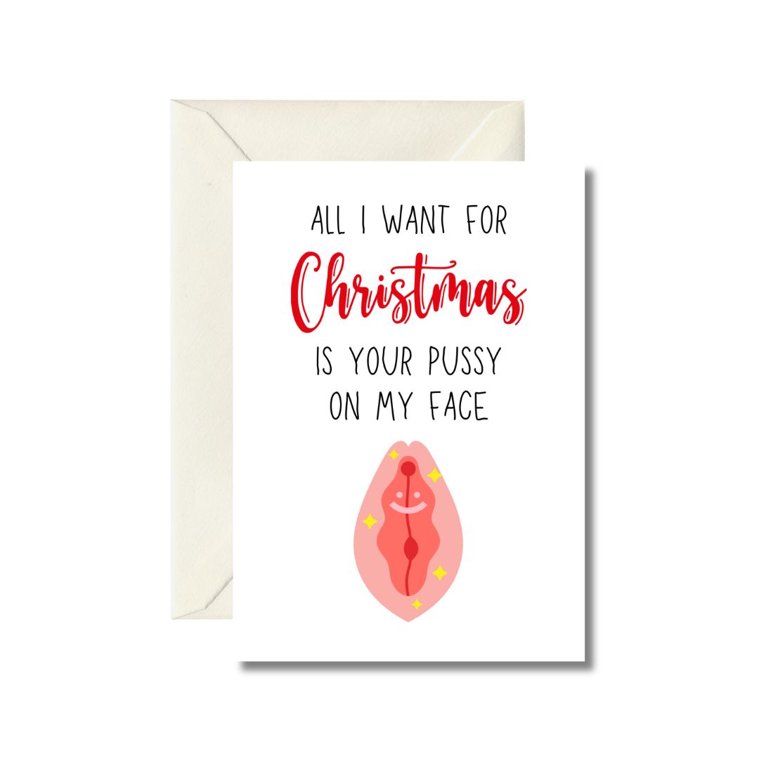 Inappropriate Christmas Greeting Card