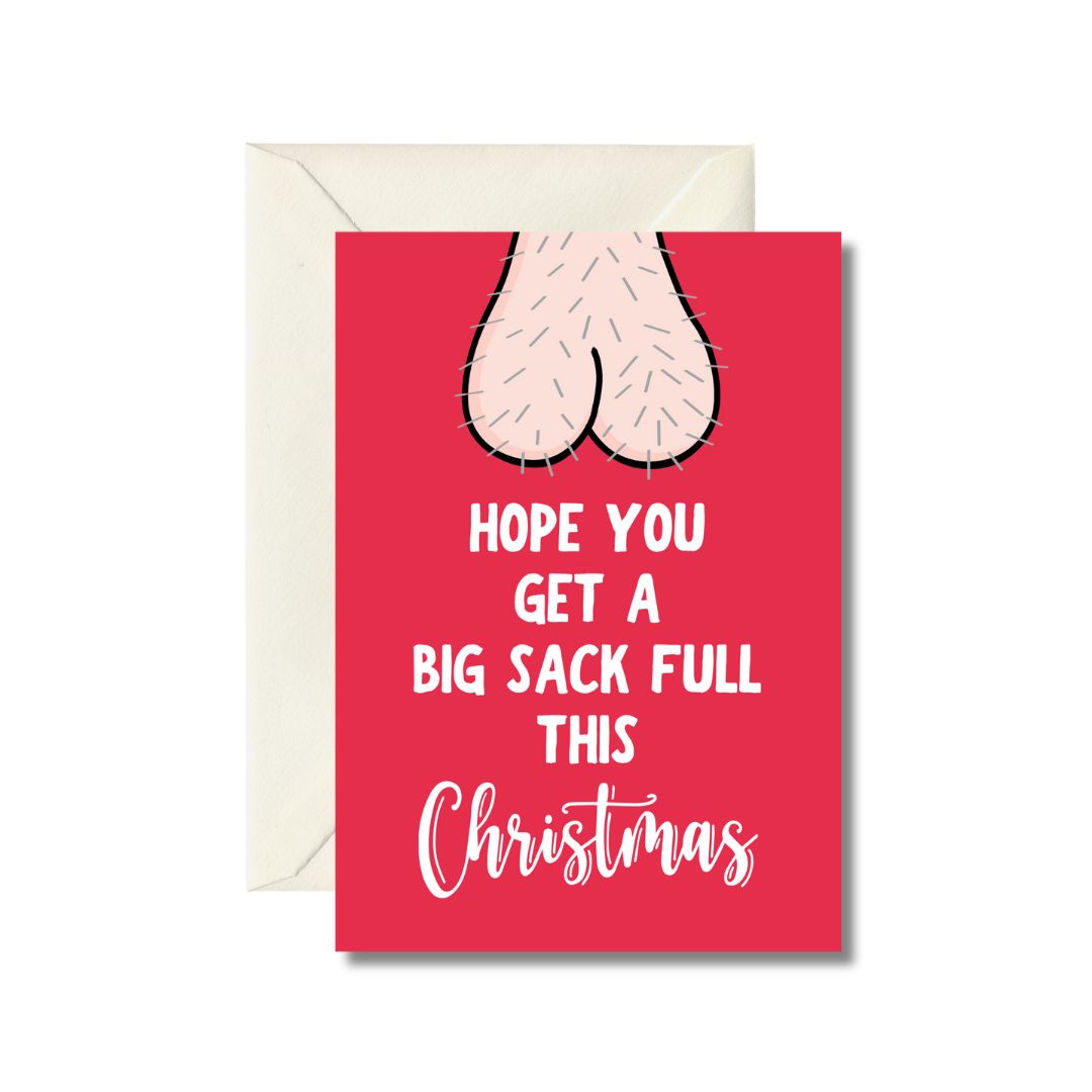 Funny Christmas Greeting Card