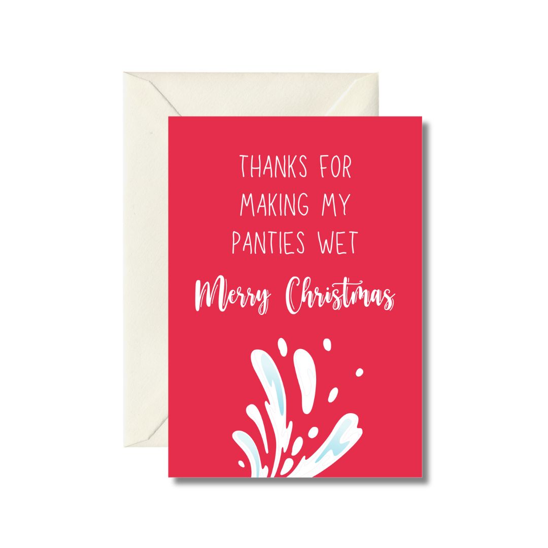 Humorous Adult Christmas Card