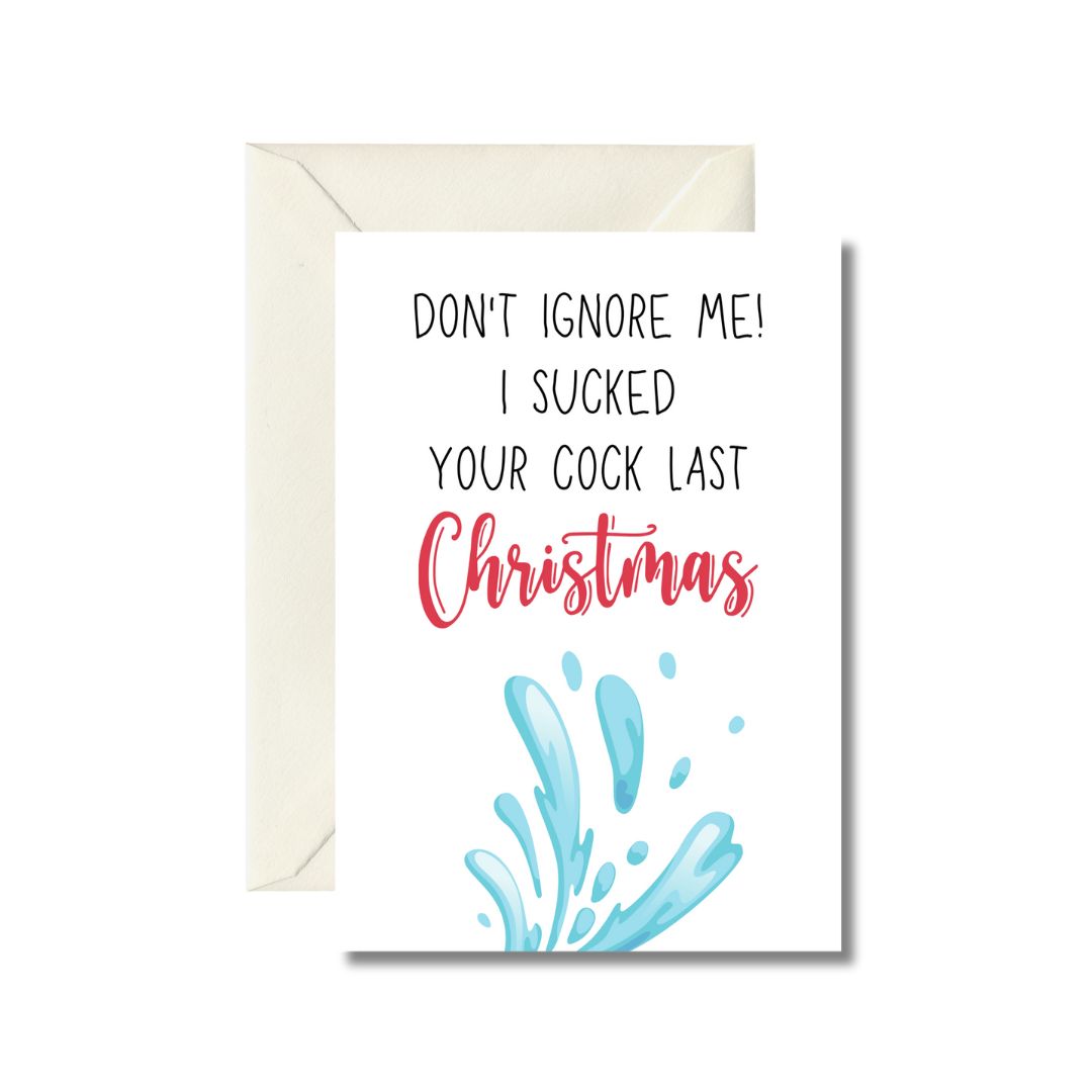 Humorous Christmas Card
