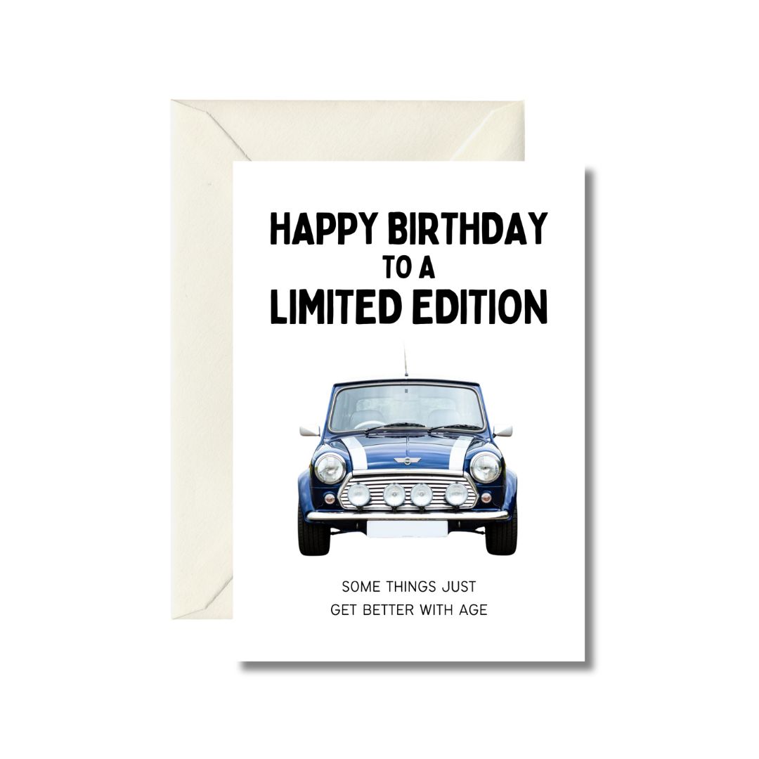 Limited Edition Birthday Card